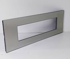 L&T Entice 8 Module Glass Horizontal [Glass Type - Classic Grey Glass]