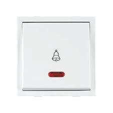 Adora Vinay SL 6A Bell Push Switch With Indicator