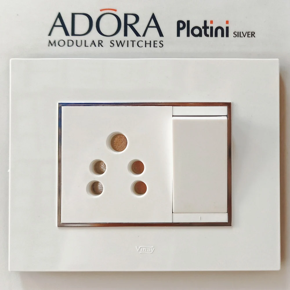 Vinay Adora XL 16A 1 Way Switch With Indicator