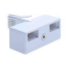 Adora Vinay Telephone Socket 2 Line Terminal With Shutter