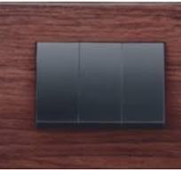 LEO L3 8M Horizontal Mahogany Wood Plate