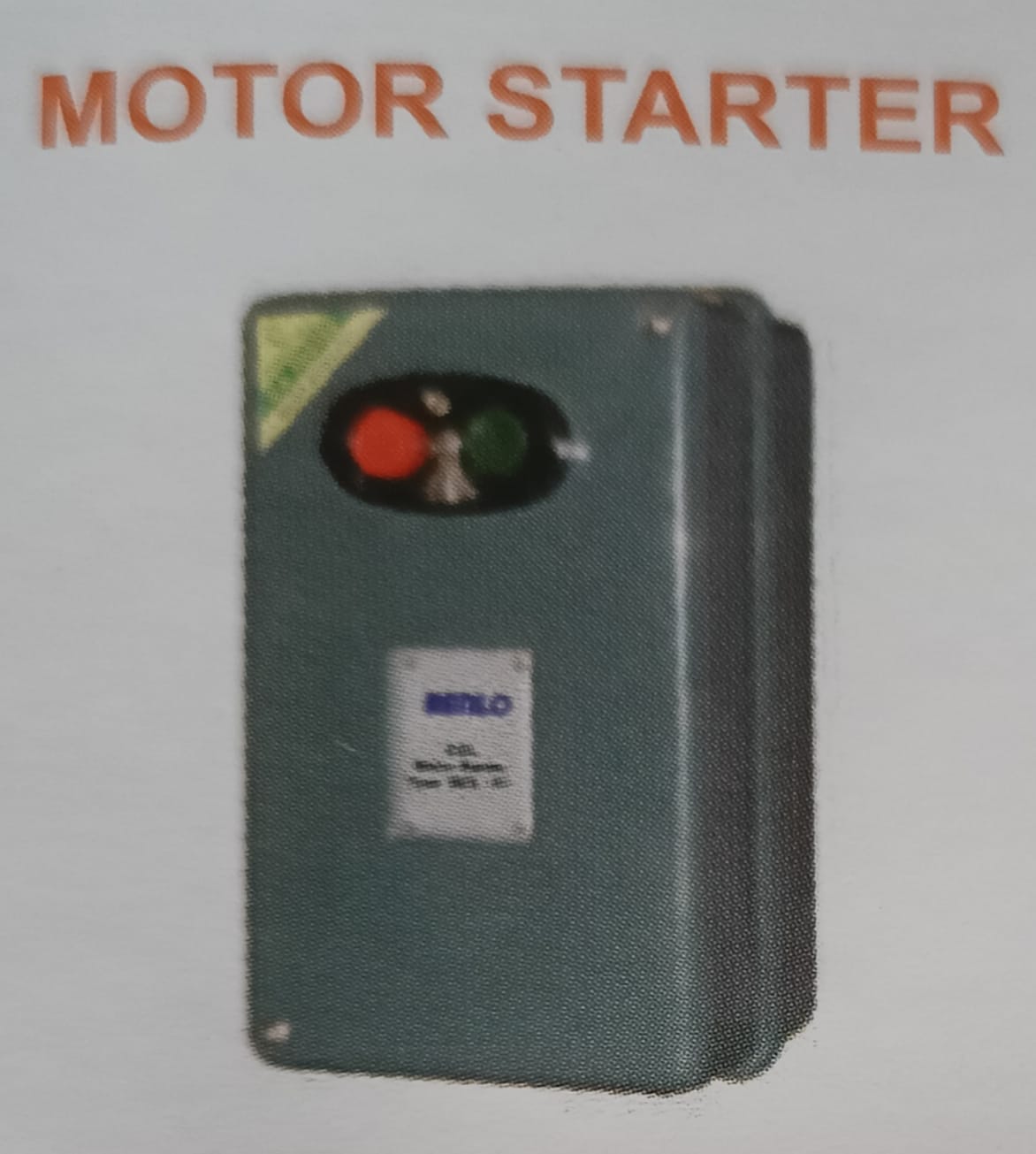 DOL MOTOR STARTER(SINGAL PHASE)