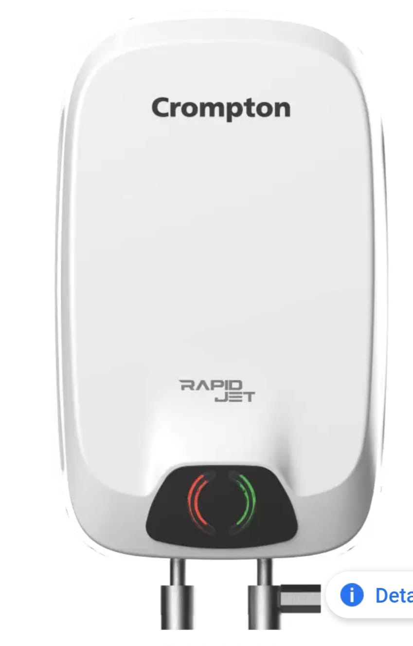 CROMPTON RAPID JET 3 LITRE INSTANT WATER GEYSER