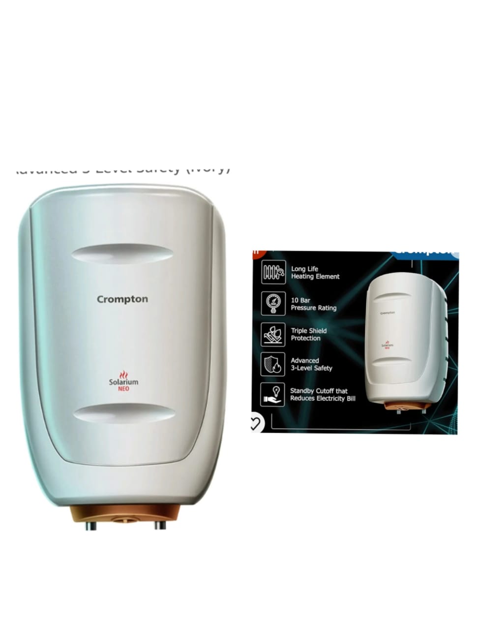 CROMPTON SOLARIUM NEO 15 LITRE WATER HEATER