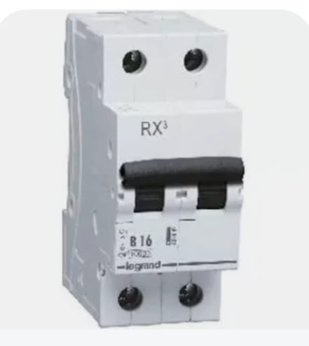 RX3 DOUBLE POLE MCB [50AMP]