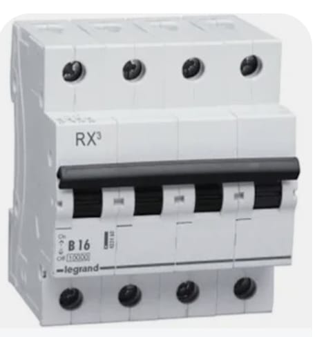 RX3 FOUR POLE MCB [50AMP]